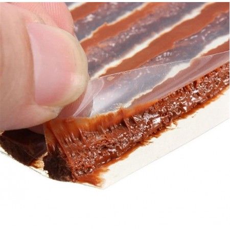 10x Strisce nastri riparazione pneumatici gomme auto moto tubeless stringhe 10Cm