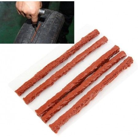 10x Strisce nastri riparazione pneumatici gomme auto moto tubeless stringhe 10Cm