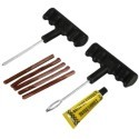 Kit ripara gomme foratura pneumatici auto moto ruota riparazione pneumatico
