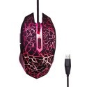 Set 4 in 1 da gioco gaming RGB set con filo professionale tastiera mouse cuffie mouse pad illuminata USB AS-1088mouse 6 tasti