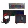 Generico Set 4 in 1 da gioco gaming RGB set con filo professionale ...