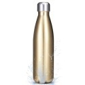 Borraccia oro portatile bottiglia acciaio Inox termica caldo freddo 26 Cm tappo