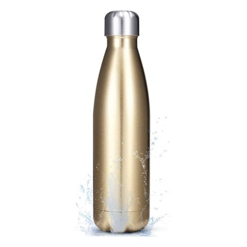 DOBO Borraccia oro portatile bottiglia acciaio Inox termica caldo f...