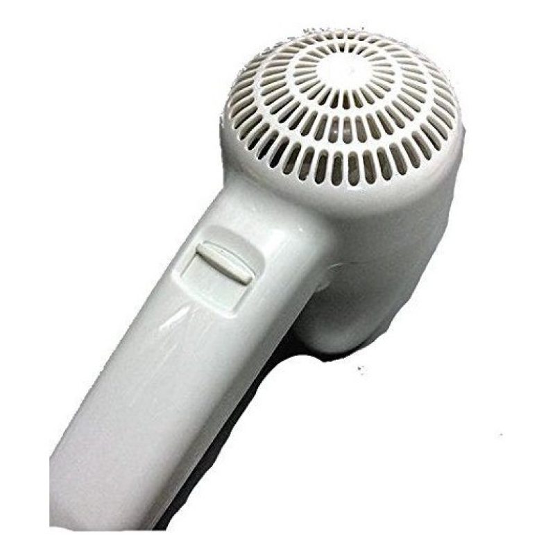 Phone Phon asciugacapelli verticale da parete 1300 watt versione hotel due velocità aria calda - Bianco senza presa