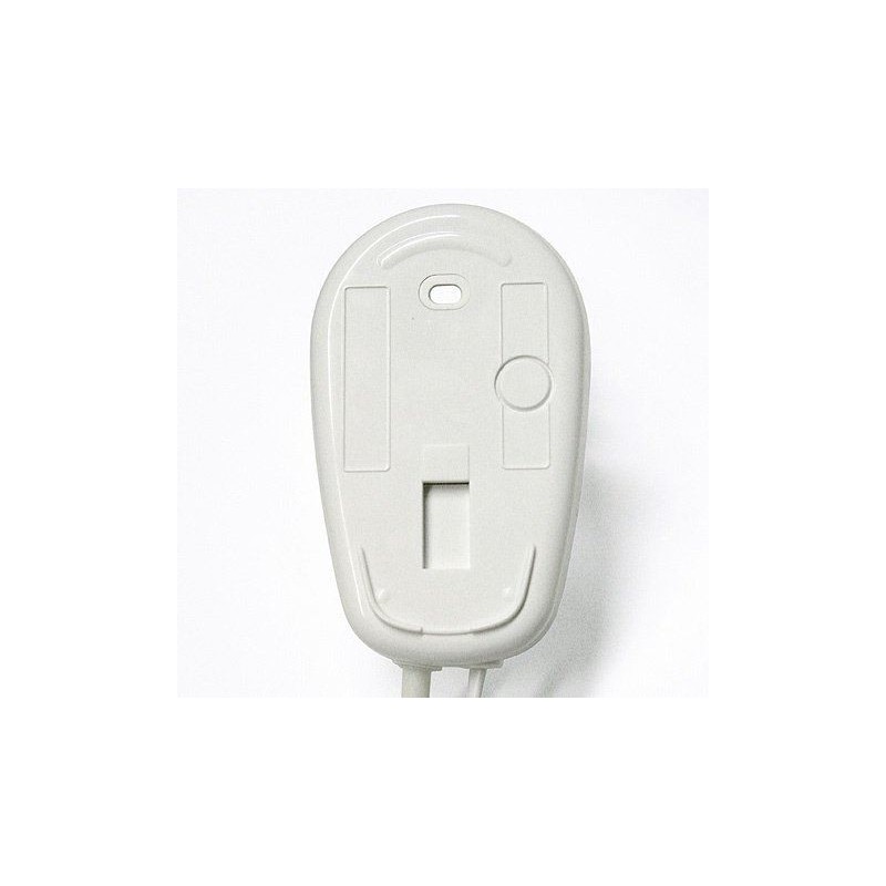 Phone Phon asciugacapelli verticale da parete 1300 watt versione hotel due velocità aria calda - Bianco con base a presa dritta