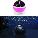 Star master proiettore rotante stelle luci Led notturno effetto stellato lampada rosa