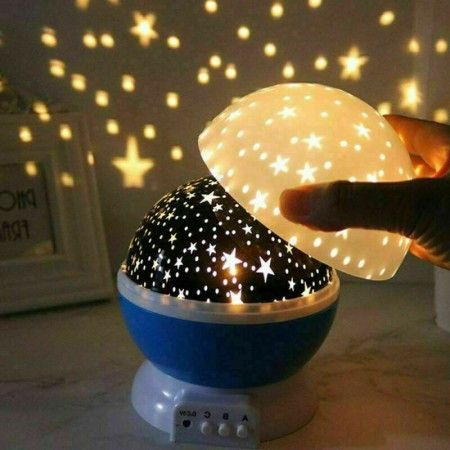 Star master proiettore rotante stelle luci Led notturno effetto stellato lampada rosa