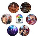 Led bluetooth musica sfera di cristallo magica luce led party disco multi colore