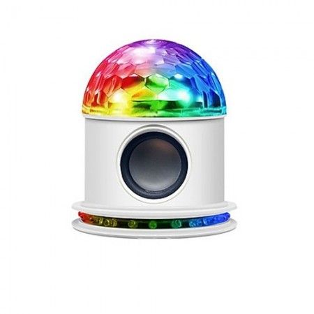 Led bluetooth musica sfera di cristallo magica luce led party disco multi colore