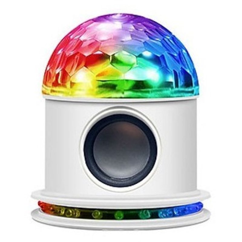 Generico Led bluetooth musica sfera di cristallo magica luce led pa...