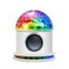 Generico Led bluetooth musica sfera di cristallo magica luce led pa...