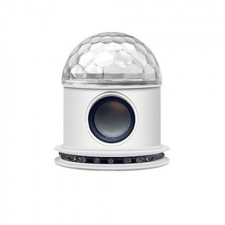 Led bluetooth musica sfera di cristallo magica luce led party disco multi colore