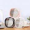 Generico Cassa sveglia orologio digitale bluetooth Q106 bianca disp...