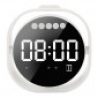 Generico Cassa sveglia orologio digitale bluetooth Q106 bianca disp...