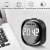 Generico Cassa sveglia orologio digitale bluetooth Q106 bianca disp...