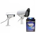 TELECAMERA REALISTICA FINTA NON OPERATIVA DUMMY IR CAMERA LED LAMPEGGIANTE