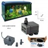 Generico POMPA SOMMERSA PER ACQUARIO 300L/H 5W RICICLO ACQUA SILENZ...