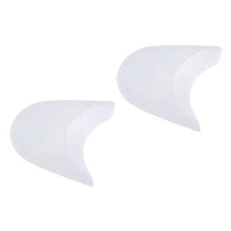 Coppia protezione proteggi in gel per alluce valgo con separatore punte o calza salva tallone punta per cura del piede