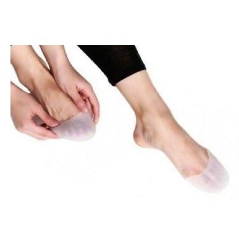 Coppia protezione proteggi in gel per alluce valgo con separatore punte o calza salva tallone punta per cura del piede