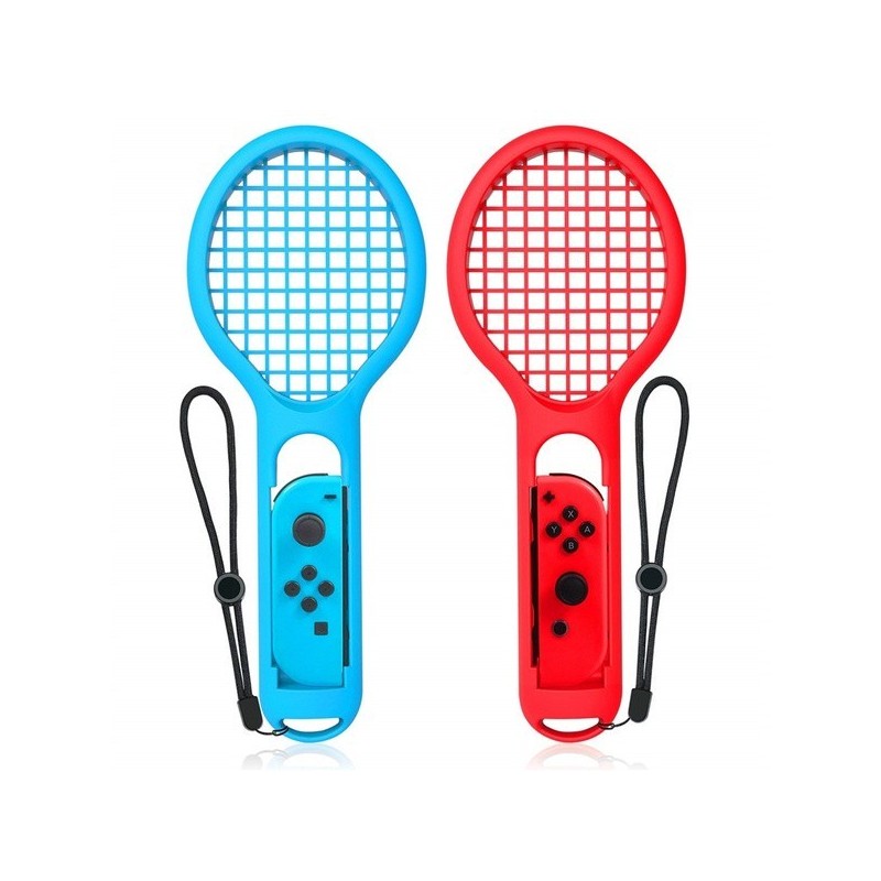 2x Racchette tennis Nintendo Switch Joy-Con controller sport racchetta switch
