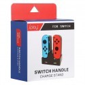 Supporto carica 2 controller Nintendo Switch Joy-Con USB caricatore controller