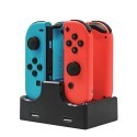 Supporto carica 2 controller Nintendo Switch Joy-Con USB caricatore controller