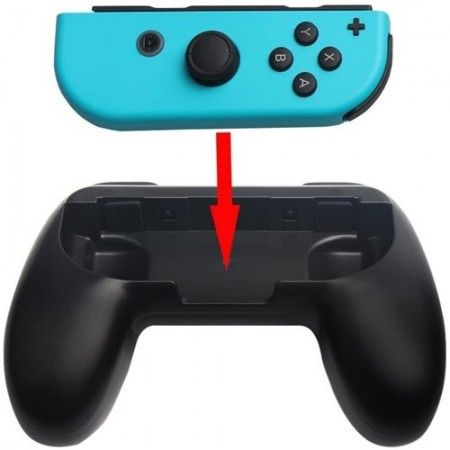 2x Grip controller Nintendo Switch Joy-Con custodia joystick pad supporto