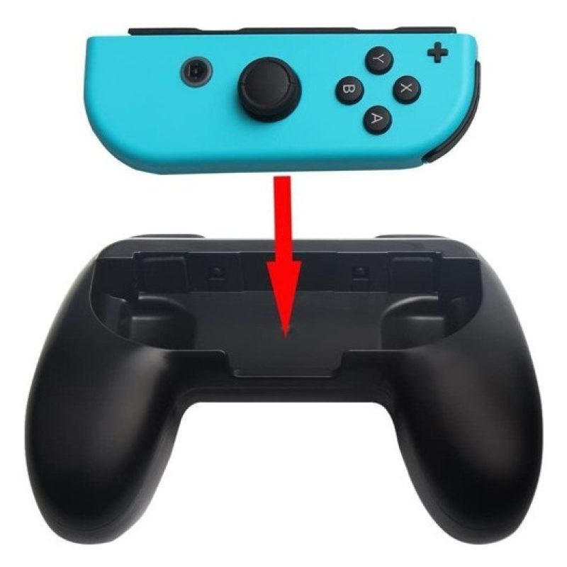 Generico 2x Grip controller Nintendo Switch Joy-Con custodia joysti...