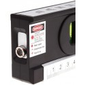 Livella laser 4 in 1 Orizzonte o verticale Linea incrociata metro misurazione magnetico Allineatore Linee di marcatura laser