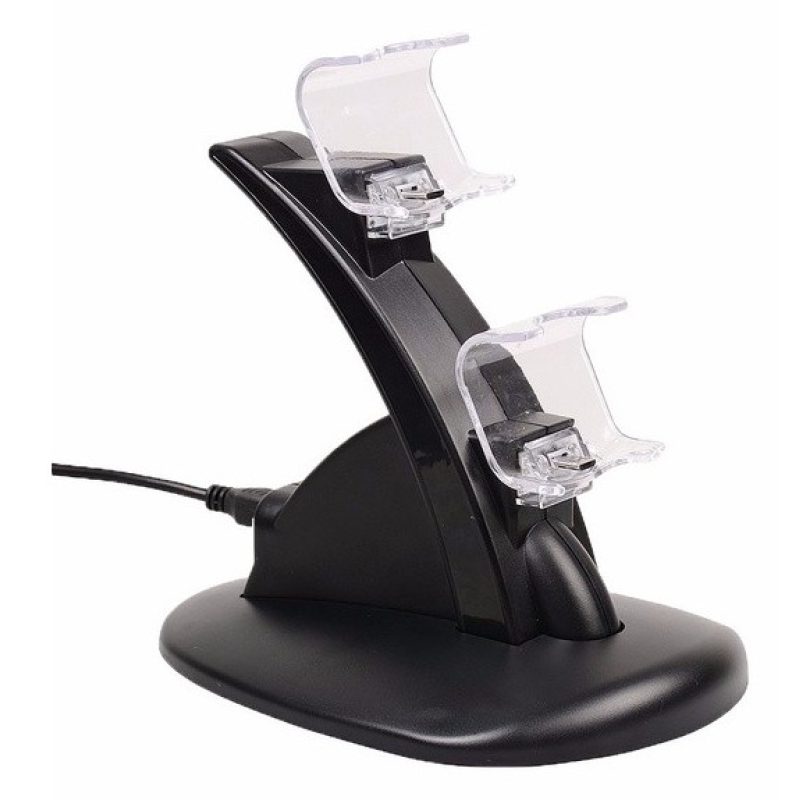 Generico Stand accessori Ps4 Stand di ricarica joystick pad stazion...