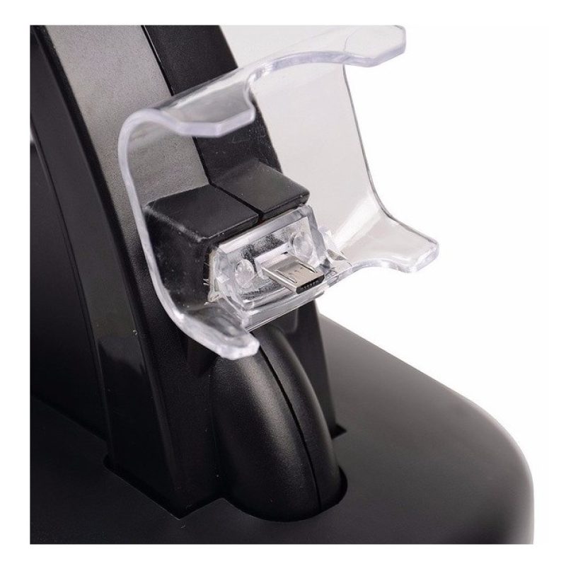 Generico Stand accessori Ps4 Stand di ricarica joystick pad stazion...