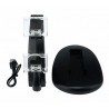 Generico Stand accessori Ps4 Stand di ricarica joystick pad stazion...