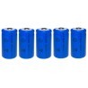 Generico 5x BATTERIA RICARICABILE LC 16340 1300mAh 3.7V batterie ri...
