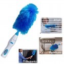 Spazzola piumino togli polvere elettrico Spin Duster con setole elettrostatiche