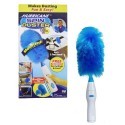 Spazzola piumino togli polvere elettrico Spin Duster con setole elettrostatiche
