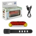 Luce posteriore bicicletta ricaricabile cavo USB QX-W03 bici visibilità ciclismo