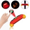 Luce posteriore bicicletta ricaricabile cavo USB QX-W03 bici visibilità ciclismo