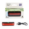 Generico Luce posteriore per bicicletta ricaricabile LED QX-W02 cav...