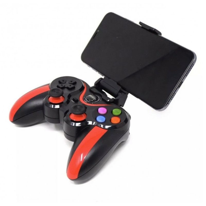 Generico Joystick wireless smartphone Android iPhone PC game pad Bl...