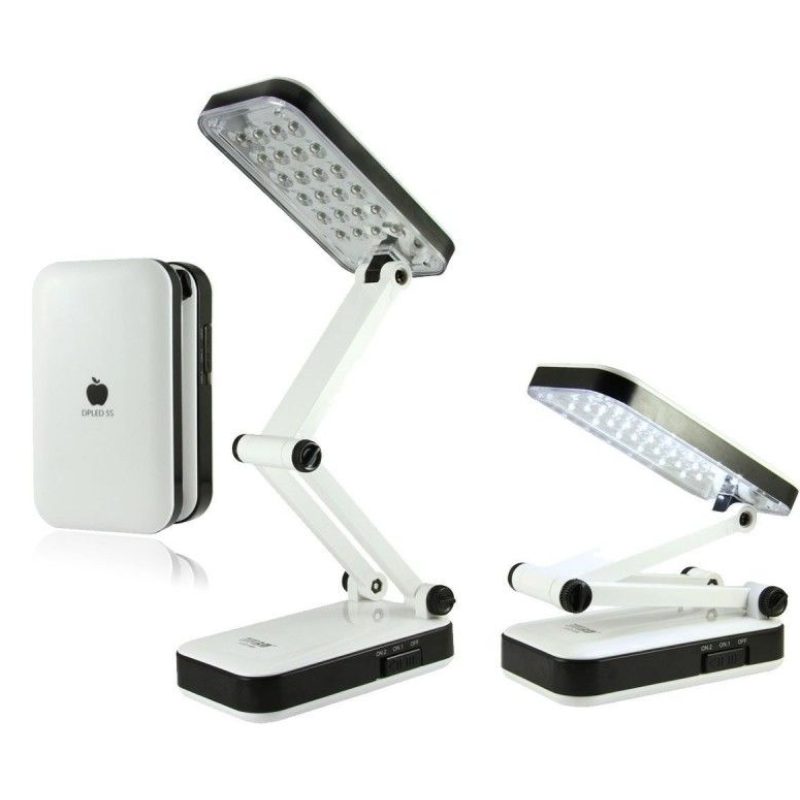 Lampada 24 LED da tavolo richiudibile e ricaricabile
