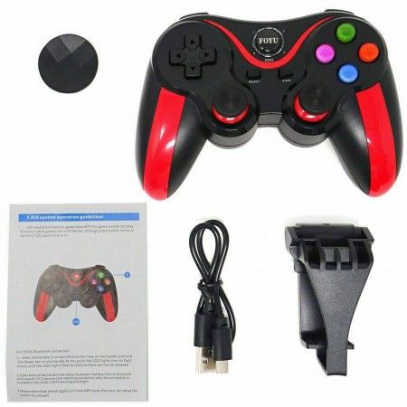 Joystick wireless smartphone Android iPhone PC game pad Bluetooth controller