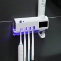Dispenser dentifricio Sterilizza spazzolini UV sterilizzazione energia solare