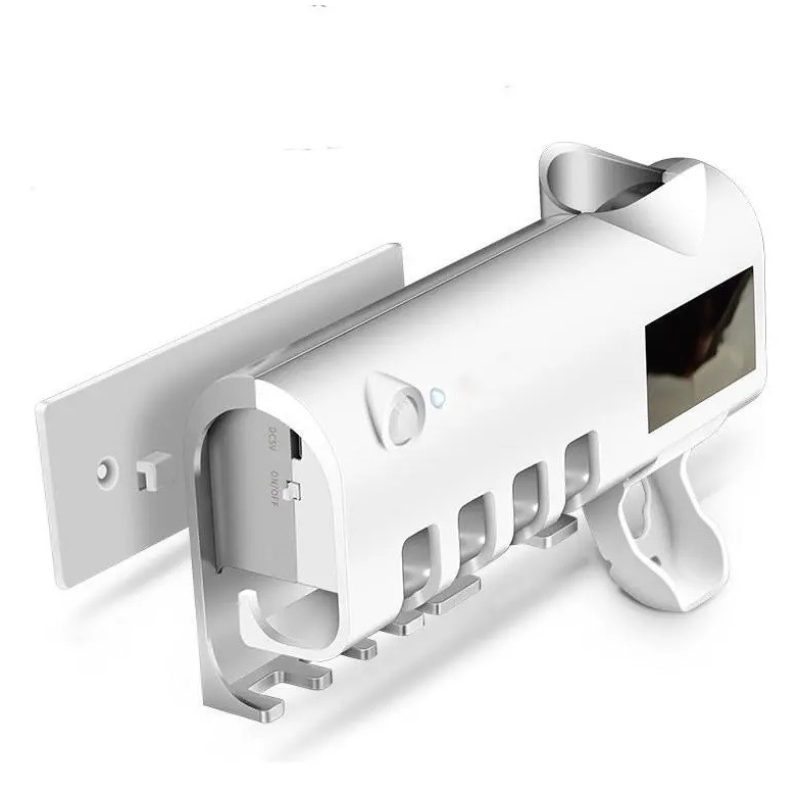 Generico Dispenser dentifricio Sterilizza spazzolini UV sterilizzaz...