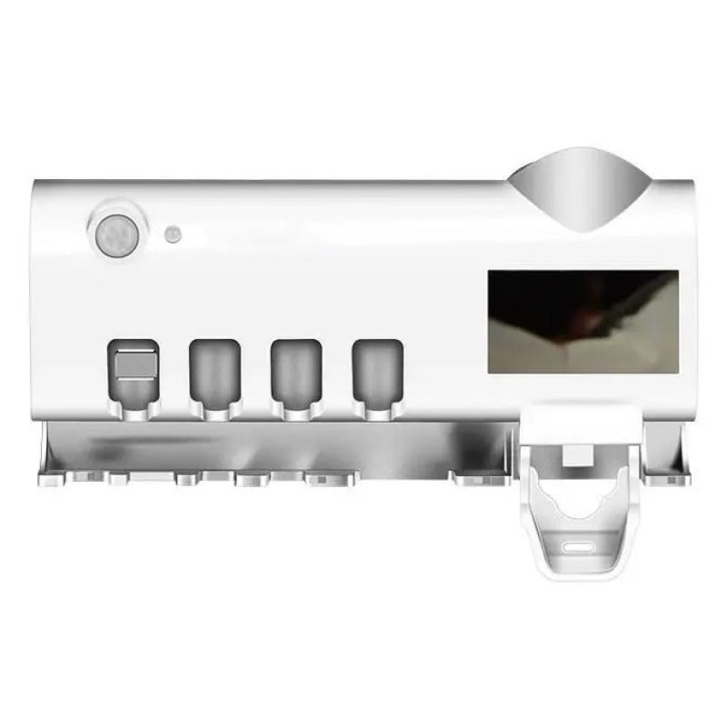 Generico Dispenser dentifricio Sterilizza spazzolini UV sterilizzaz...