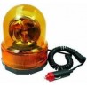 Lampeggiante emergenza rotante base magnetica calamita 12V rotante trattore