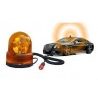 Lampeggiante emergenza rotante base magnetica calamita 12V rotante trattore