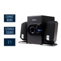 Altoparlanti amplificati CMK-808N Jack 3,5 mm Woofer 7W Satellite 3W pc gaming