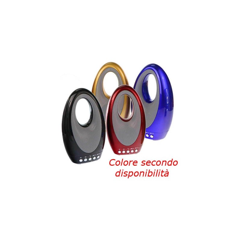 Cassa Bluetooth V4.2 portatile wireless WS-1829 chiamate mp3 audio musica
