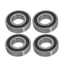 4x Cuscinetti a sfera cuscinetto skateboard modellismo meccanica precisione
