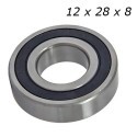 4x Cuscinetti a sfera cuscinetto skateboard modellismo meccanica precisione